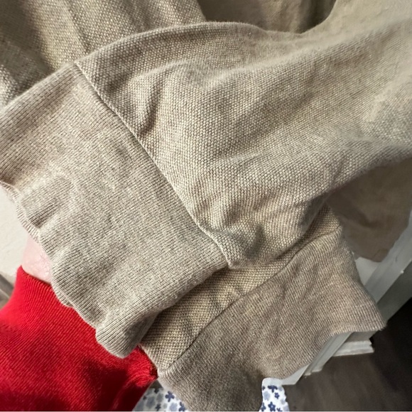 Ralph Lauren Men's Tan Long Sleeve Polo Shirt Size 2XLT Preppy - Picture 7 of 11